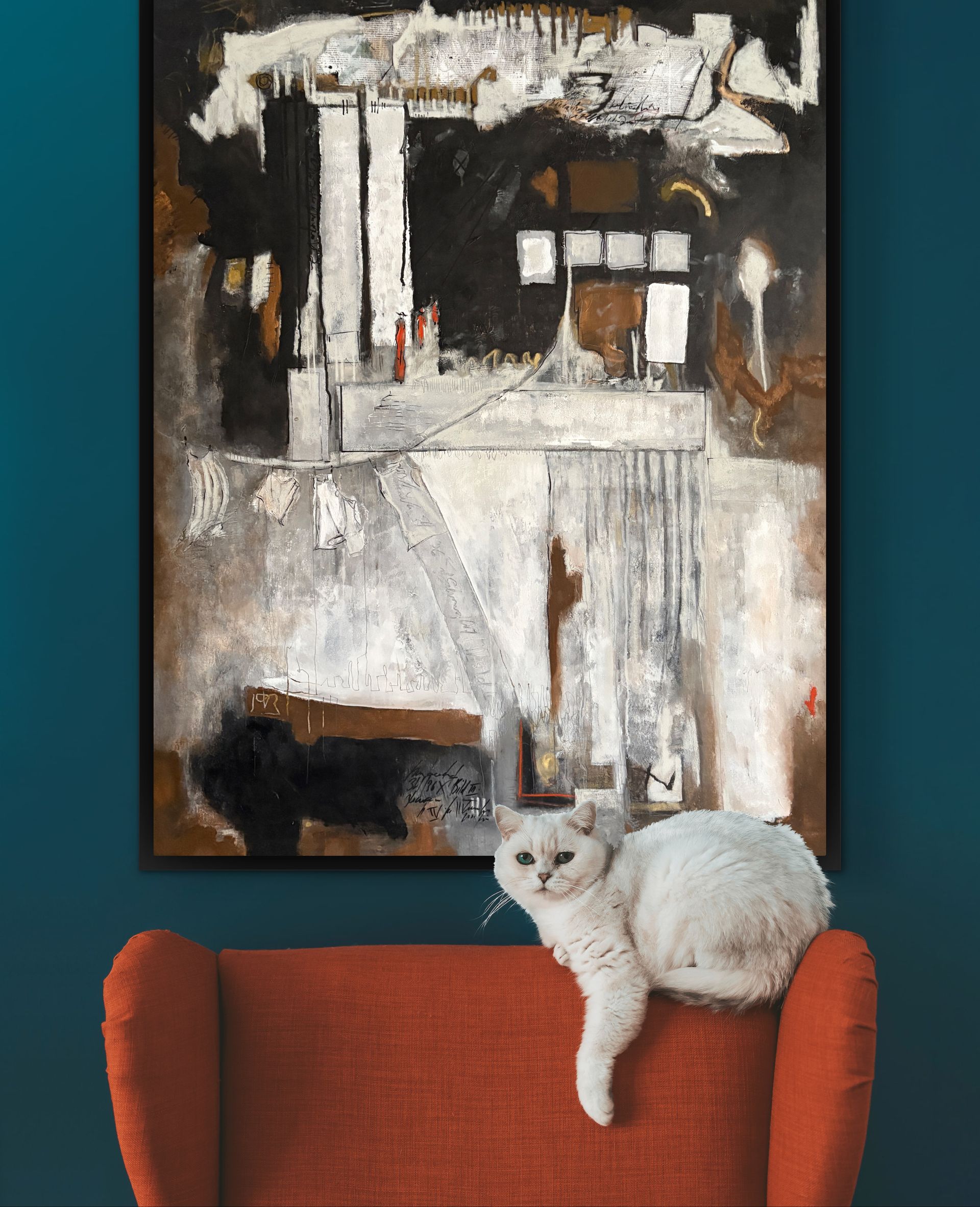 #Kunst #Galerie #Kunstwerk #Abstrakt #contemporary #art #collection #AnneLeyer Amsterdam #Design