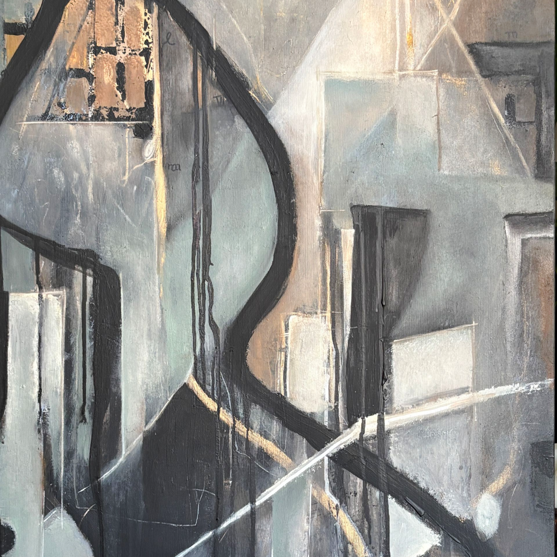 #Kunst #Galerie #Kunstwerk #Abstrakt #contemporary #Art #collection #painting #Anne Leyer #Amsterdam #Design #Van Gogh #Richter