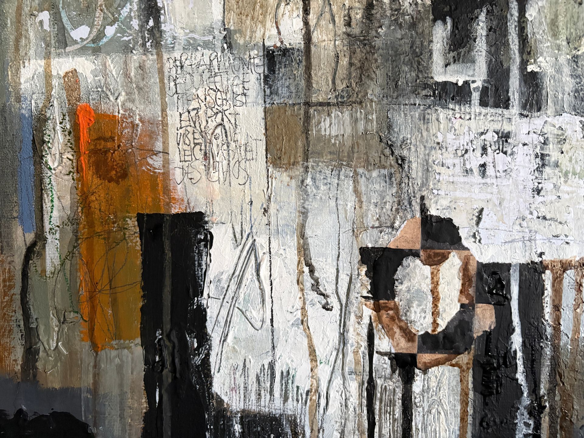 anneleyer.art | contemporary | artwork | Kunstwerk | Abstract | Galerie | Sammlung | Collection | mixed media canvas | Balance