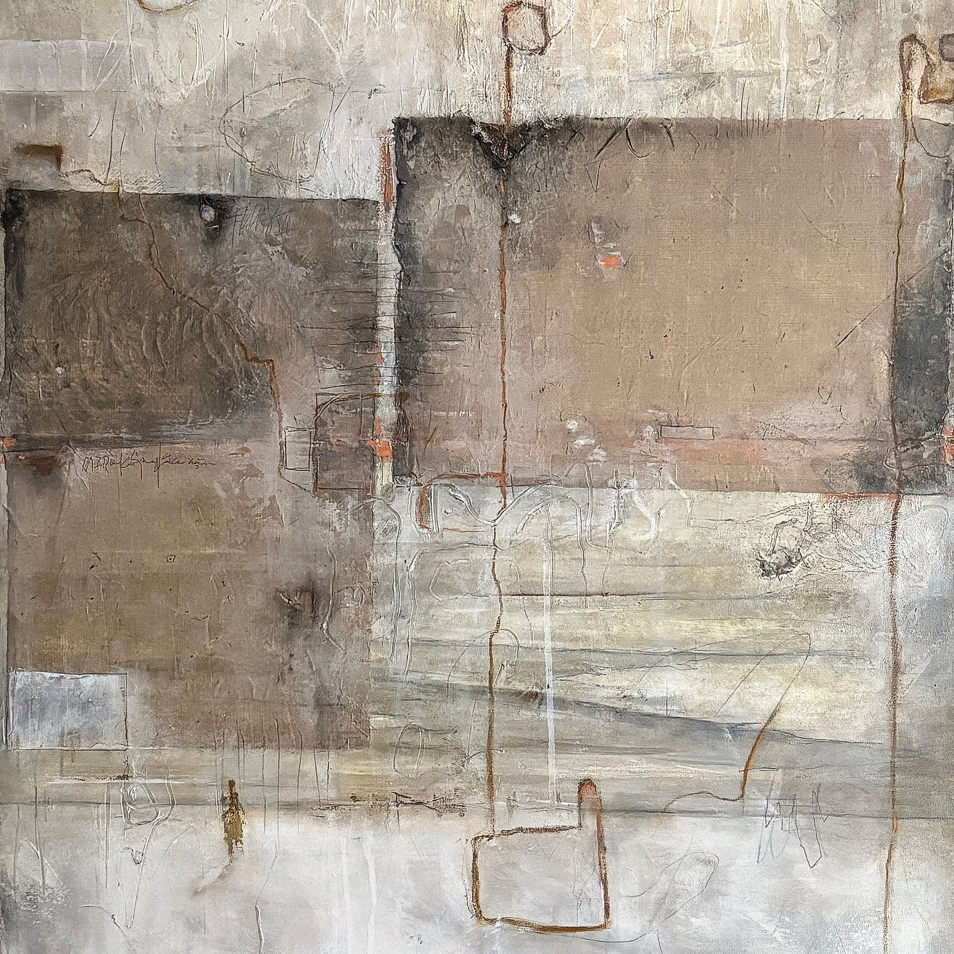 anneleyer.art | contemporary | artwork | Kunstwerk | Abstract | Galerie | Sammlung | Collection | mixed media canvas | 