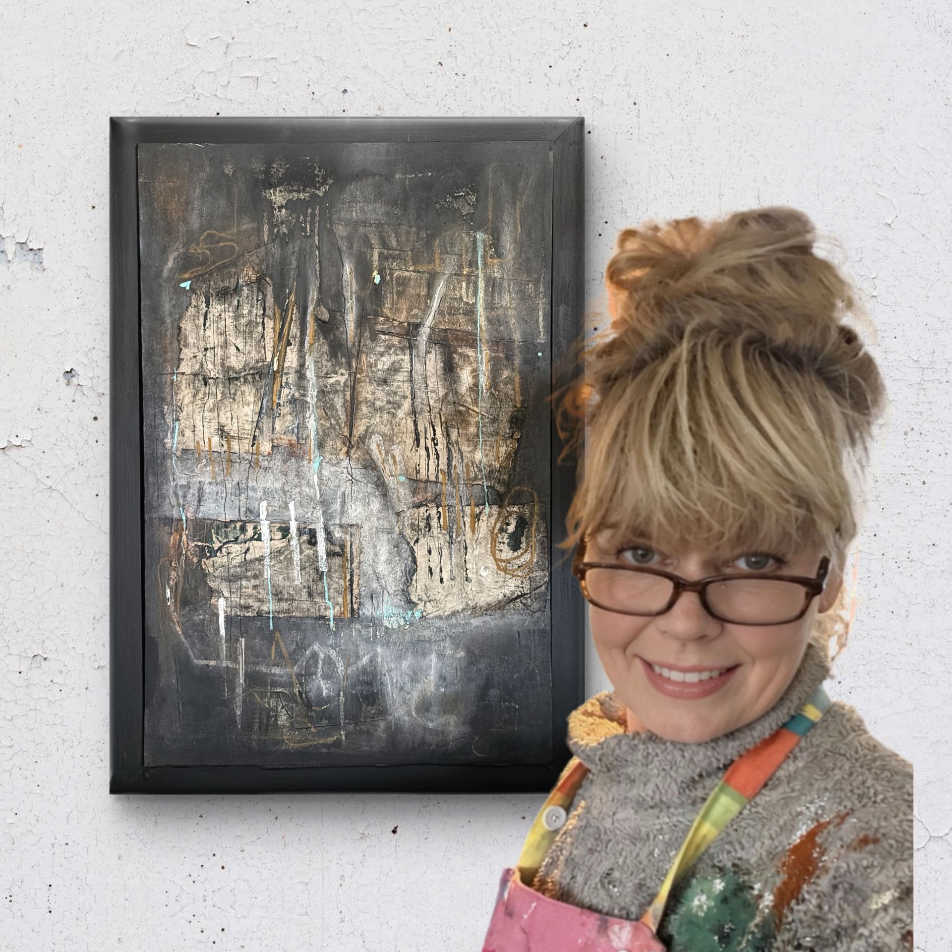 #Kunst #Galerie #Kunstwerk #Abstrakt #contemporary #art #AnneLeyer #Amsterdam #Gerhard Richter#painting #Anselm Kiefer