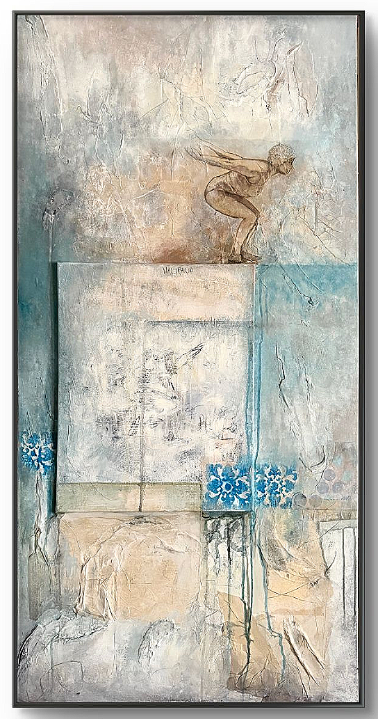 anneleyer.art | contemporary | artwork | Kunstwerk | Abstract | Galerie | Sammlung | Collection | mixed media canvas | 