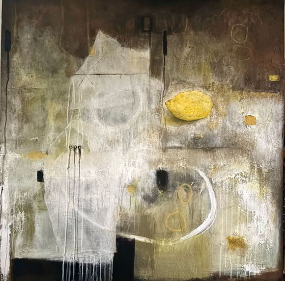 anneleyer.art | contemporary | artwork | Kunstwerk | Abstract | Galerie | Sammlung | Collection | mixed media canvas |