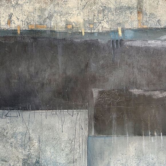 anneleyer.art | contemporary | artwork | Kunstwerk | Abstract | Galerie | Sammlung | Collection | mixed media canvas | Outskirts