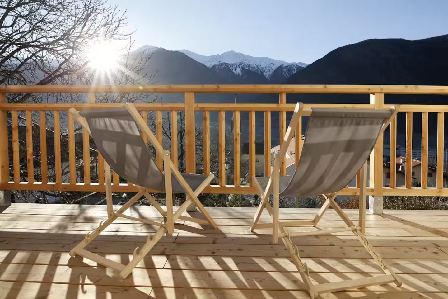 Ferienwohnung Vinschgau: traumhafter Balkon für unvergessliche Stunden