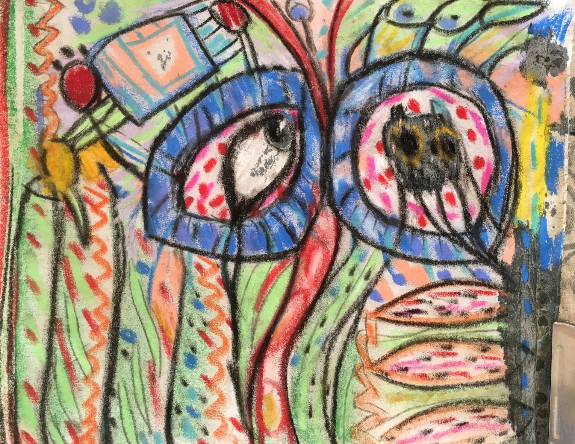 Gießkanne, Kind, Gemälde