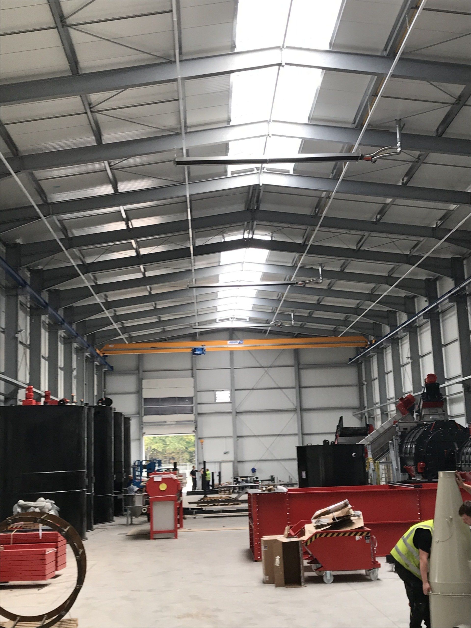 Palurec GmbH Produktionshalle