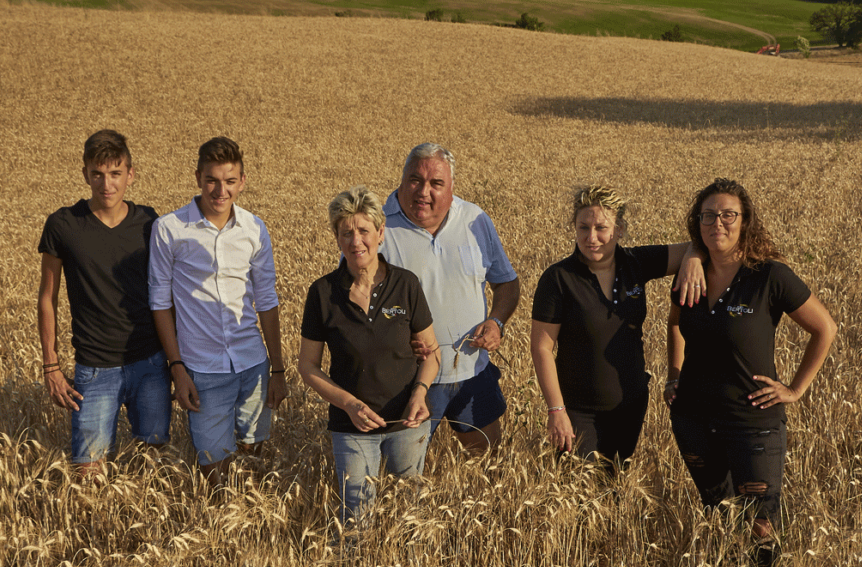 Familienbild der Familie Bertoli