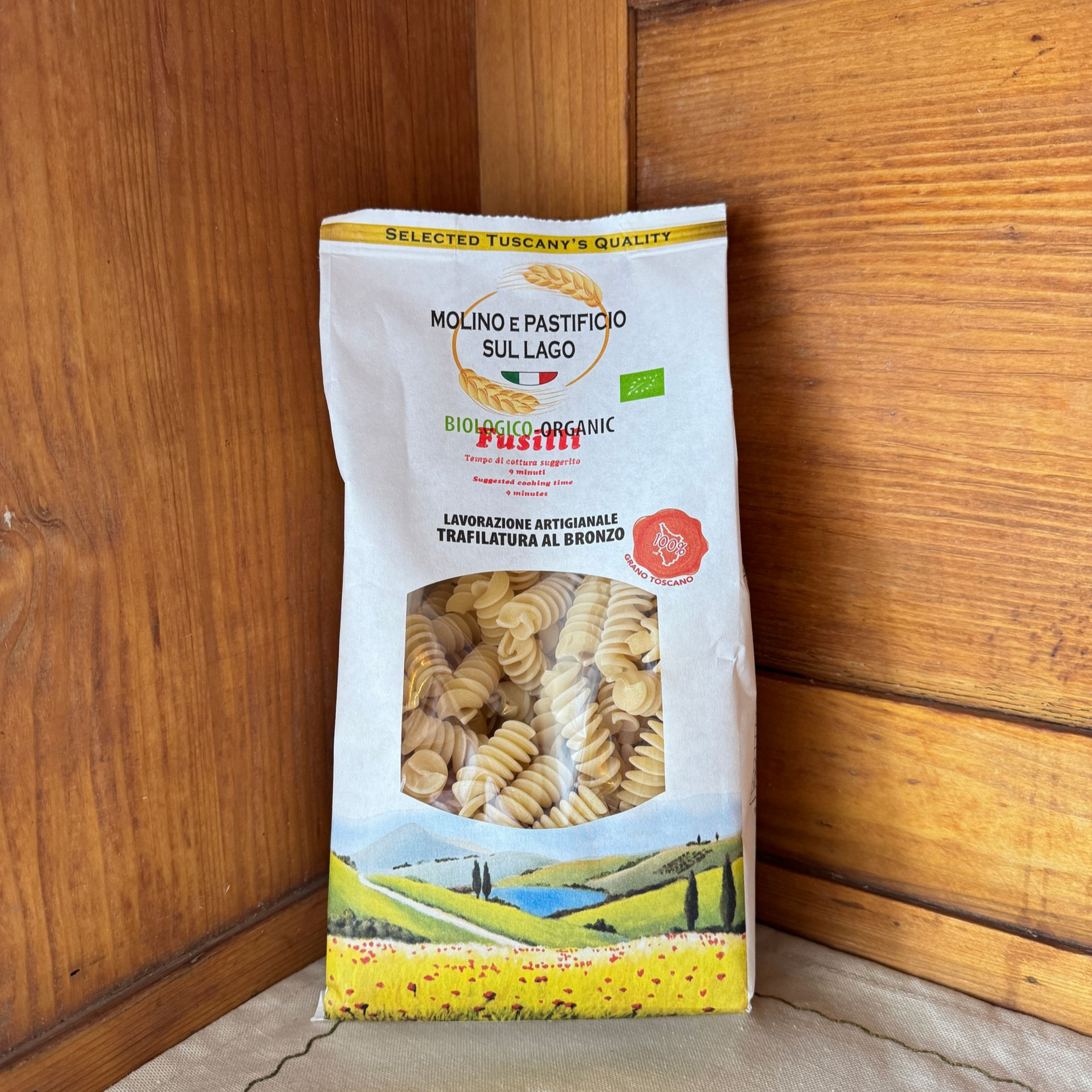 Nudelpackung Fusilli von Molino e Pastificio sul Lago