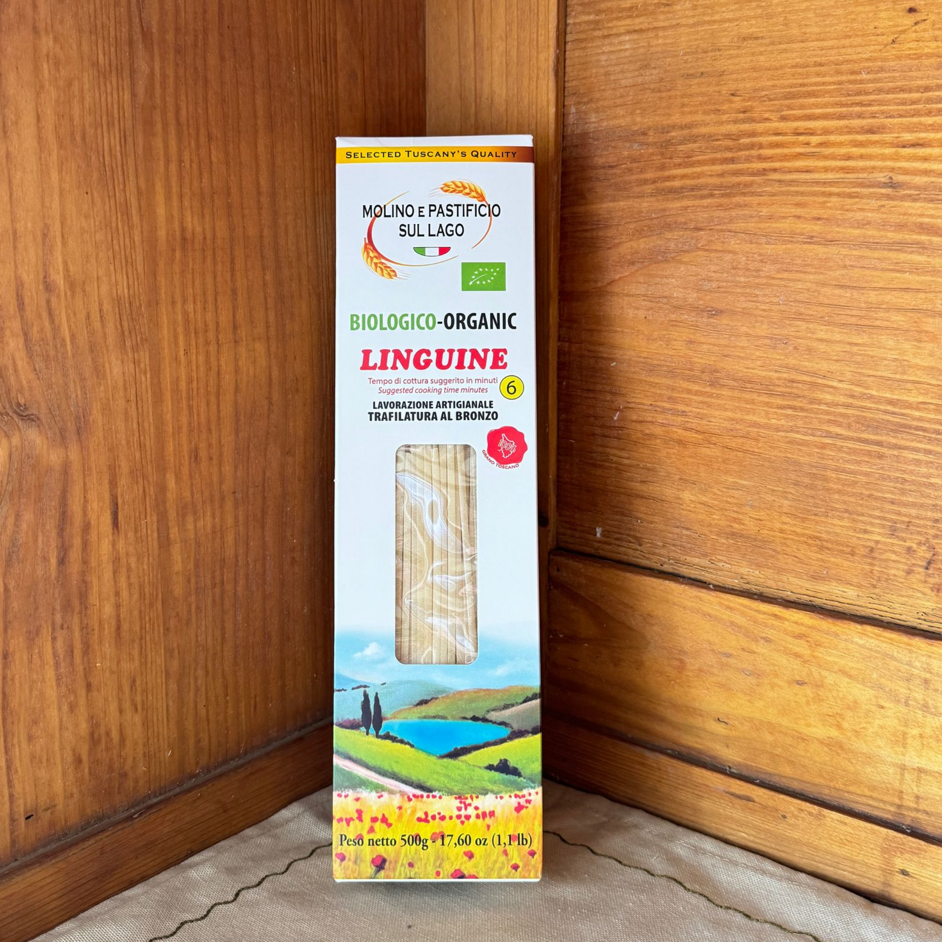 Nudelpackung Linguine von Molino e Pastificio sul Lago