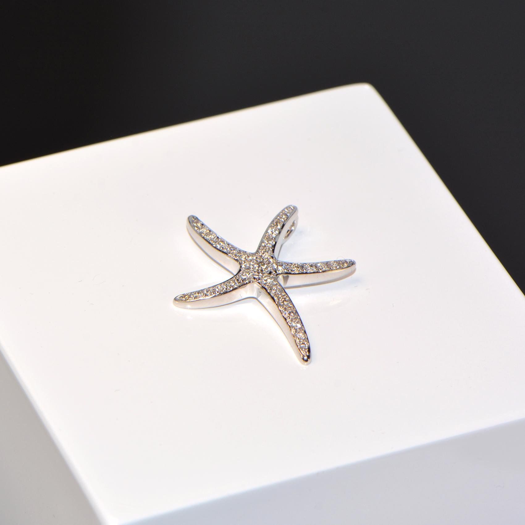 Diamant Anhänger Weissgold