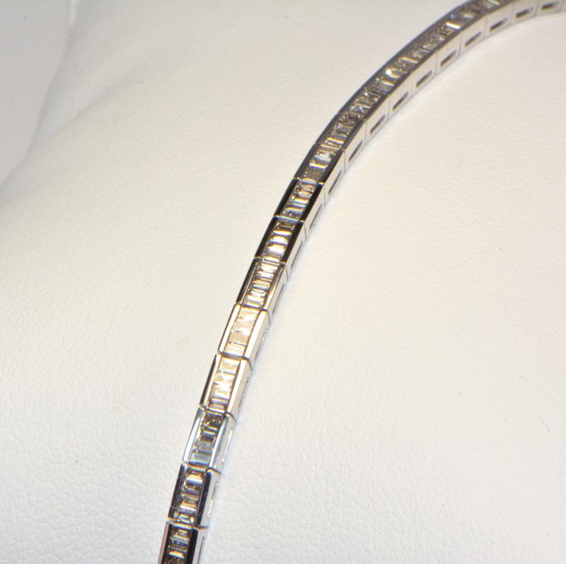 Diamantarmband Baguette