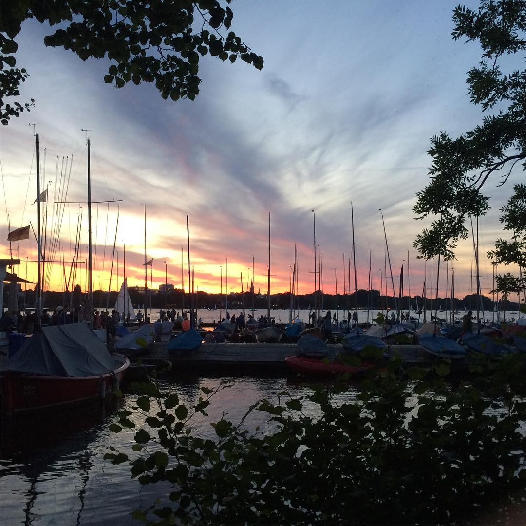boote an der alster