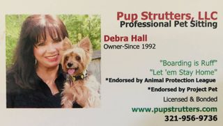 Pup Strutters, LLC (321) 956-9736