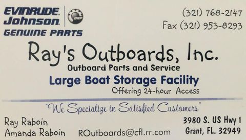 Ray’s Outboards, Inc. (321) 768-2147
