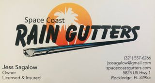Space Coast Rain Gutters LLC (321) 557-6266