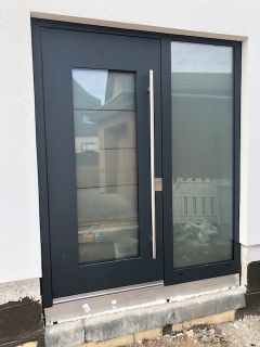 Haustür grau 3