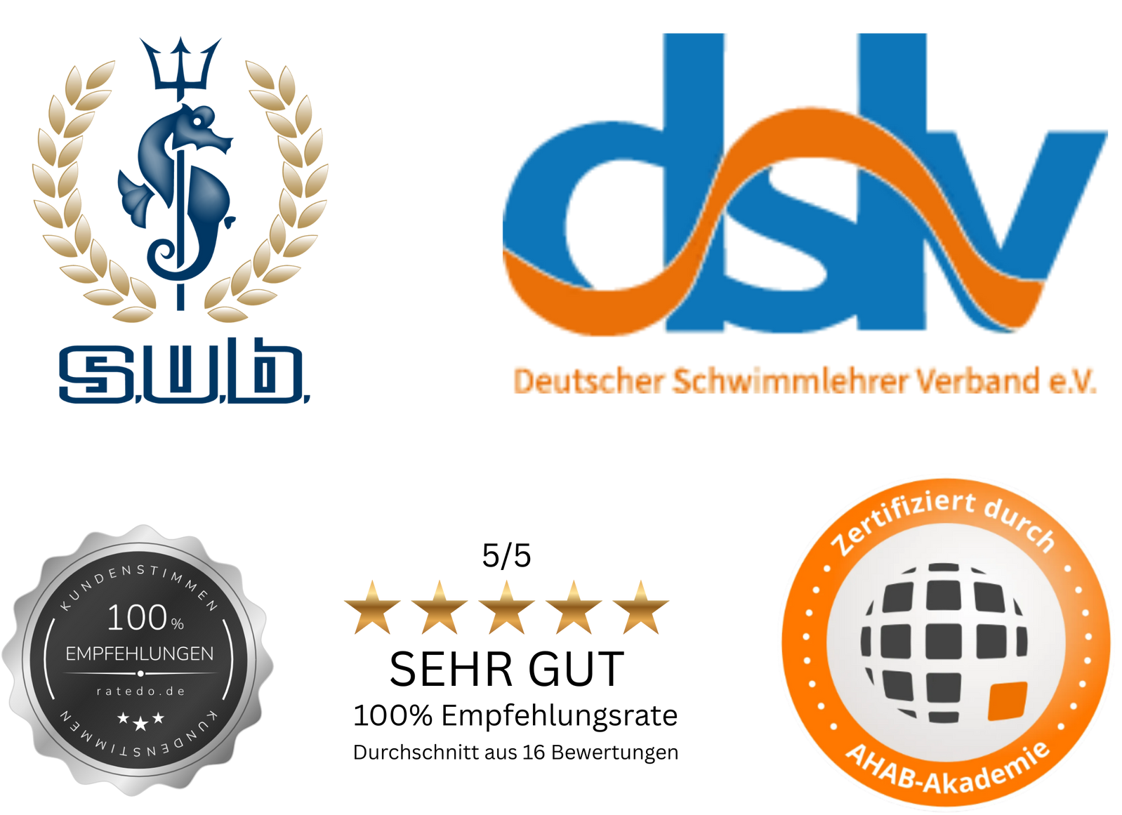 Qualifizierungen Schwimmschule Otter