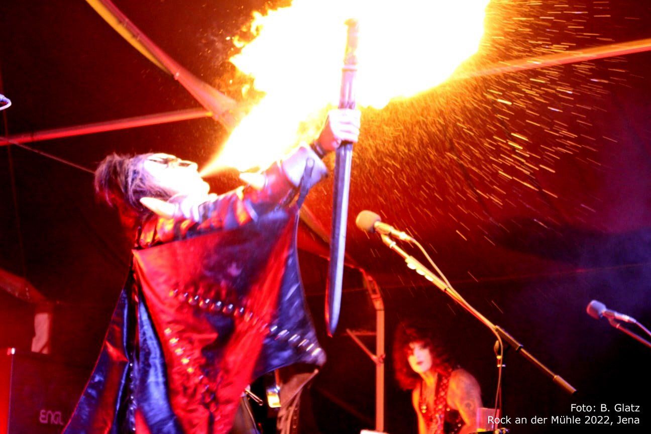 KISS Tribute Band live on stage