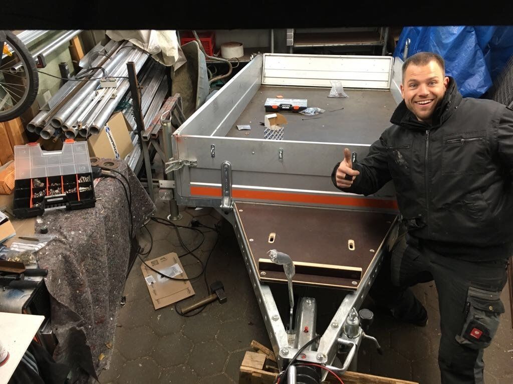 Anhänger Party Zapfe