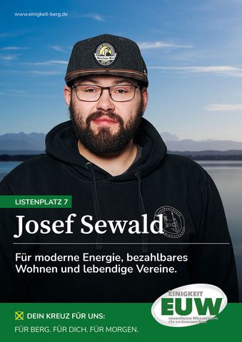 Josef Sewald EUW - Einigkeit Unabhängige Wählergruppe für die Gemeinde Berg