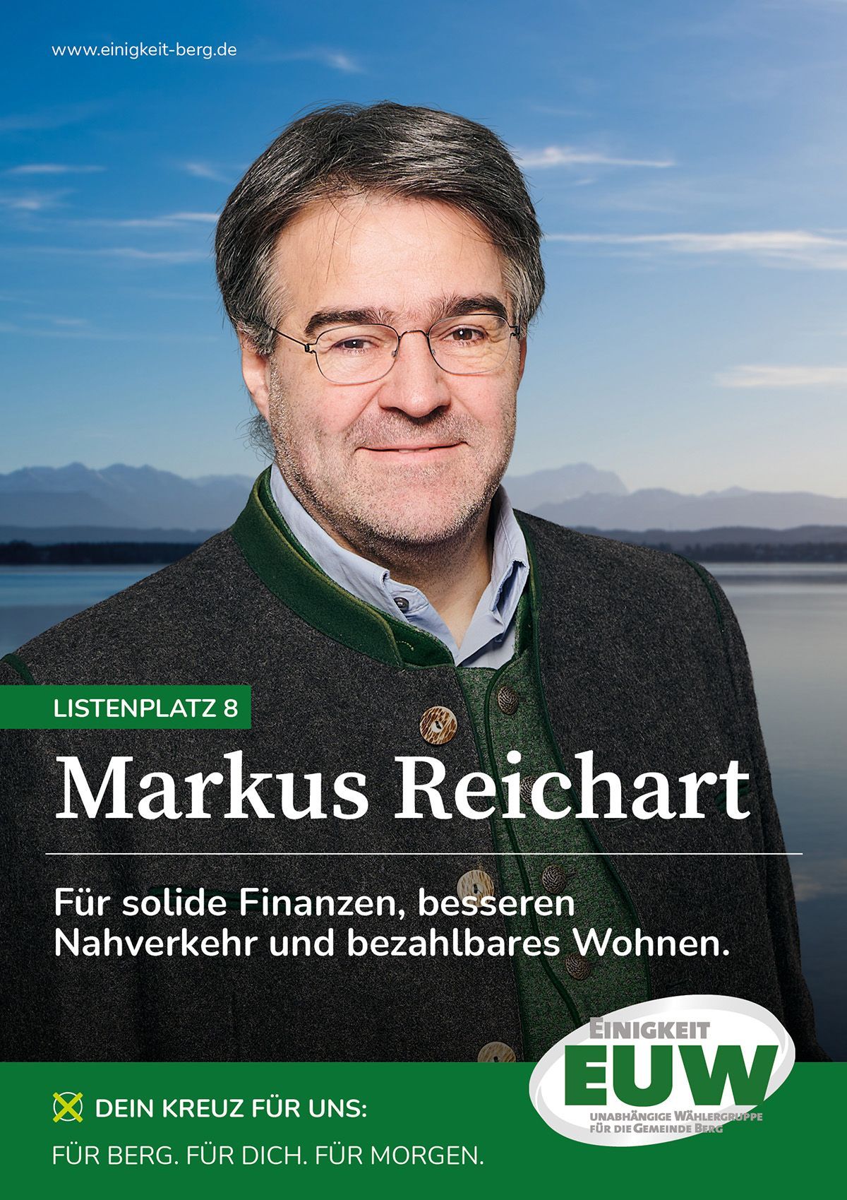 Markus Reichart EUW - Einigkeit Unabhängige Wählergruppe für die Gemeinde Berg