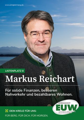 Markus Reichart EUW - Einigkeit Unabhängige Wählergruppe für die Gemeinde Berg