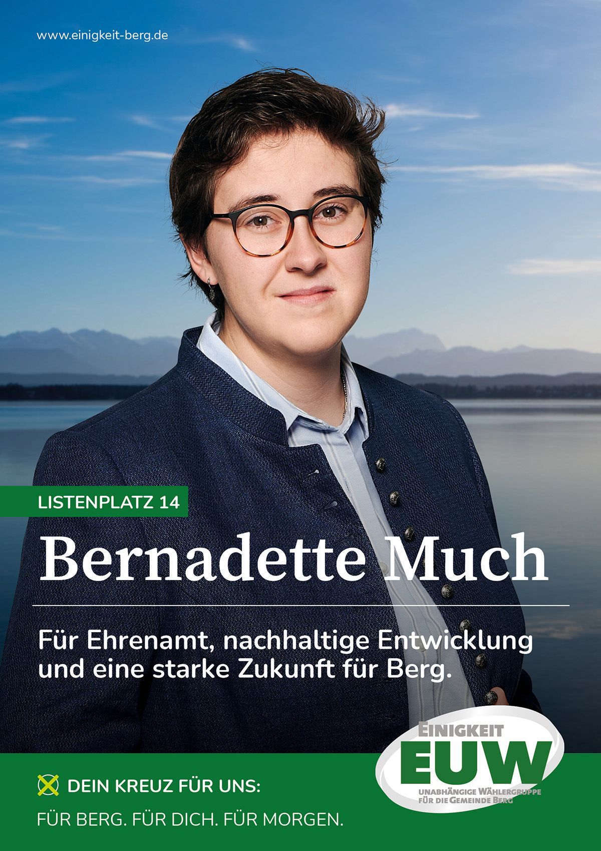 Bernadette Much EUW - Einigkeit Unabhängige Wählergruppe für die Gemeinde Berg