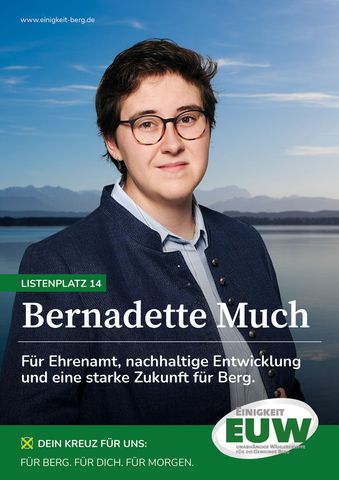 Bernadette Much EUW - Einigkeit Unabhängige Wählergruppe für die Gemeinde Berg