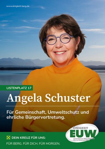 Angela Schuster EUW - Einigkeit Unabhängige Wählergruppe für die Gemeinde Berg