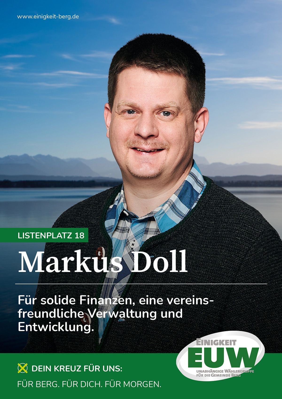 Markus Doll EUW - Einigkeit Unabhängige Wählergruppe für die Gemeinde Berg