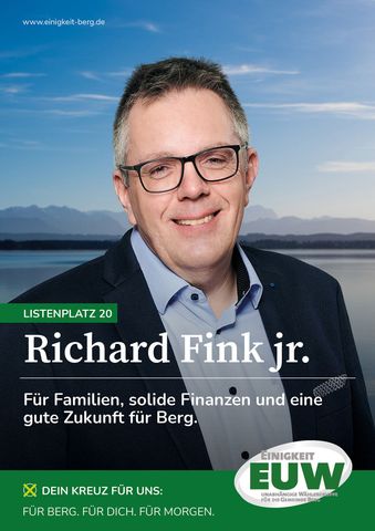Richard Fink EUW - Einigkeit Unabhängige Wählergruppe für die Gemeinde Berg