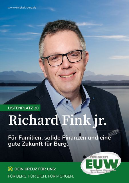 Richard Fink EUW - Einigkeit Unabhängige Wählergruppe für die Gemeinde Berg