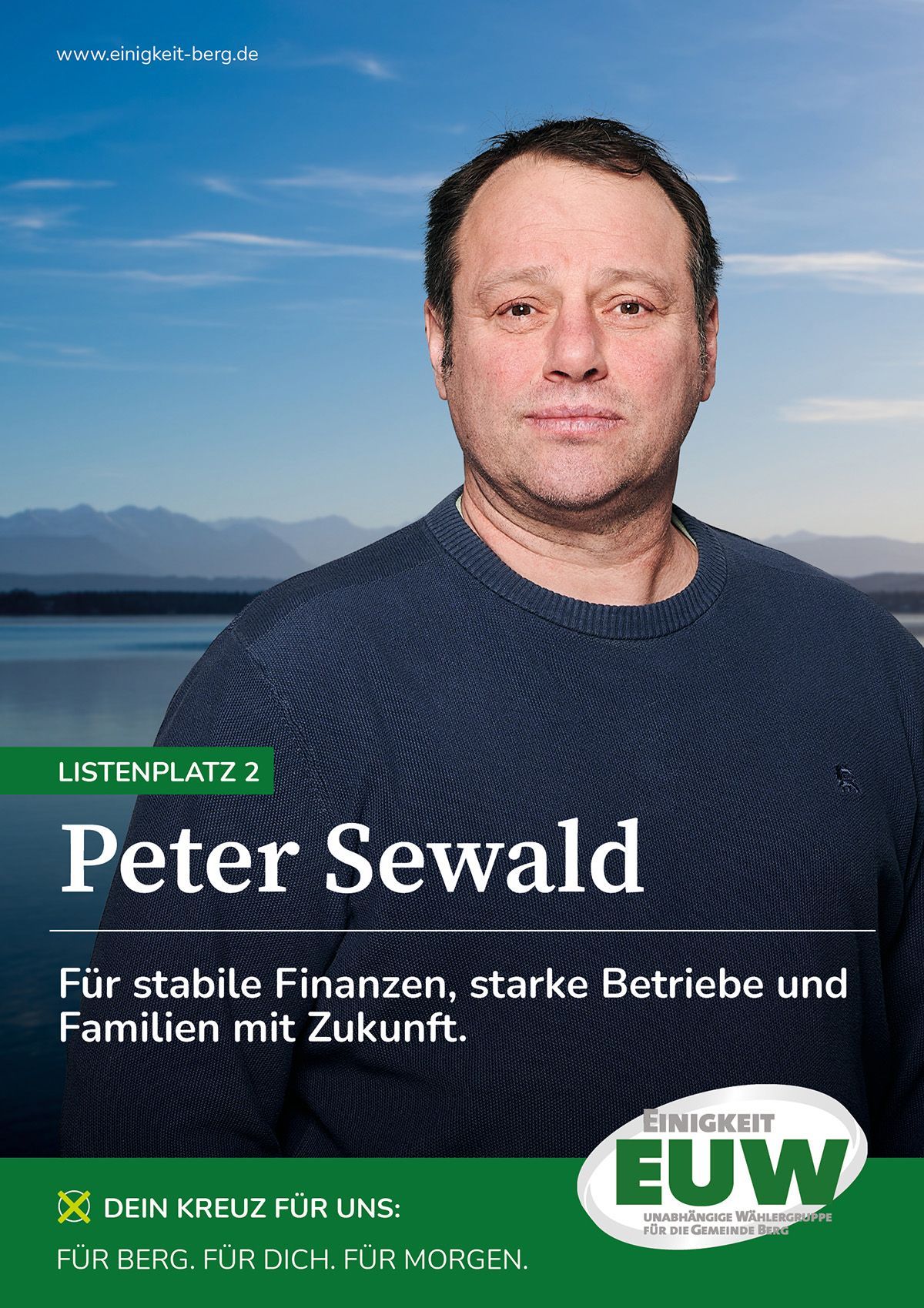 Peter Sewald EUW - Einigkeit Unabhängige Wählergruppe für die Gemeinde Berg