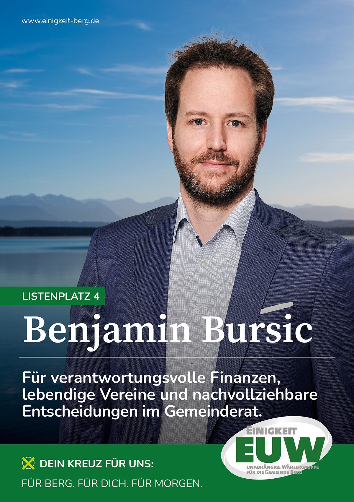 Benjamin Bursic EUW - Einigkeit Unabhängige Wählergruppe für die Gemeinde Berg