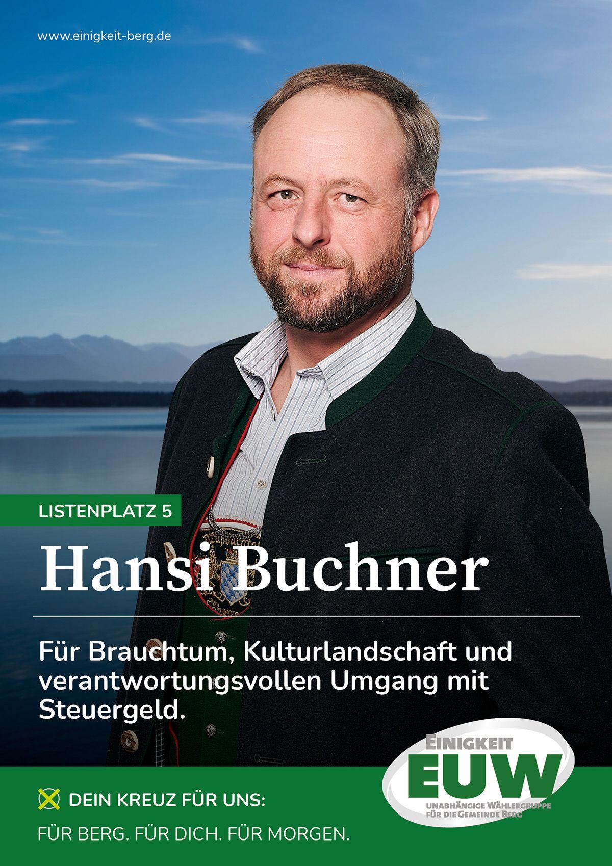 Hansi Buchner EUW - Einigkeit Unabhängige Wählergruppe für die Gemeinde Berg