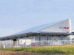 Gewerbebau für Solarfirma in Reinfeld