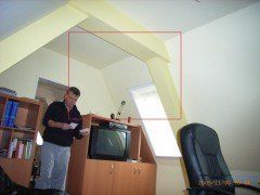 Bauexperte erstelltThermografien einer Dachwohnung