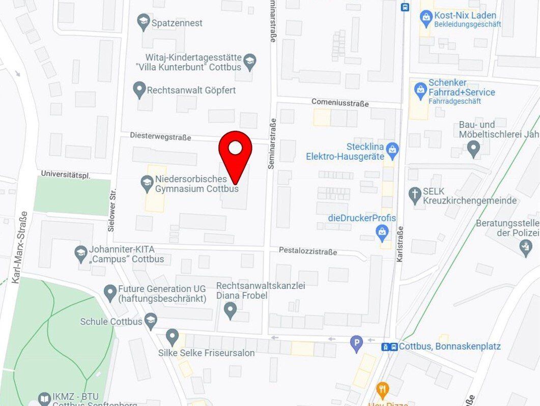 Suche über google maps