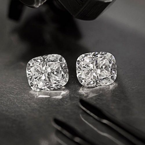 Cushion shape diamonds