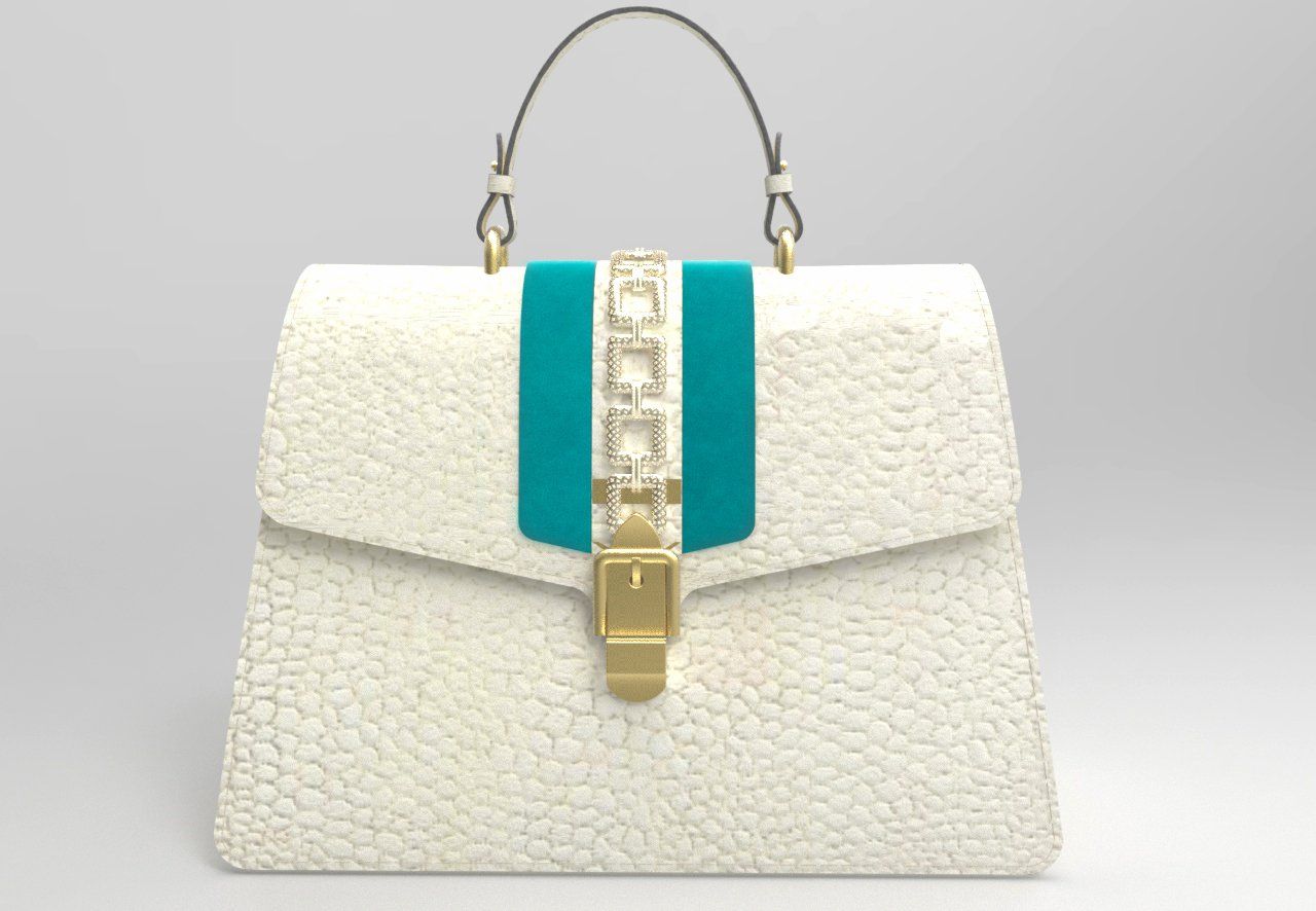 iDress handbag, embellished with micro-paved diamond accessories