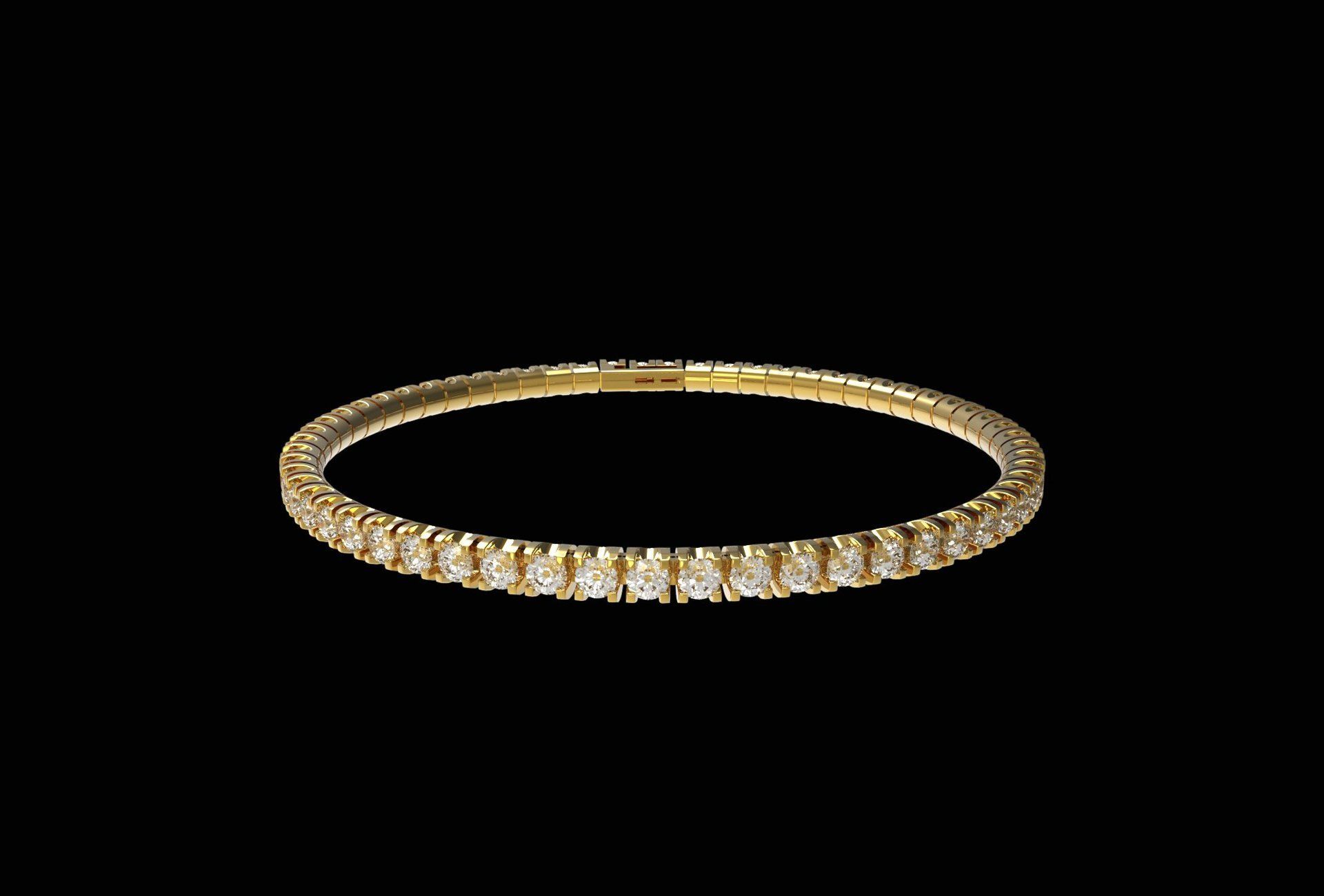 Tennis bracelet by idress- diamonds