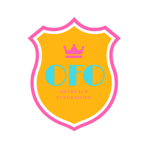 Outreach Fundraising Organisation logo crest shaped
