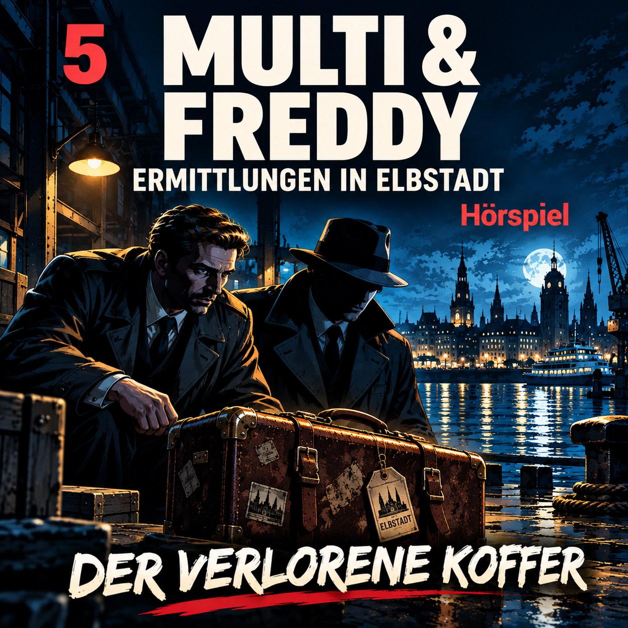 Hörspielcover Multi und Freddy, Folge 10: Der Anruf aus dem Jenseits