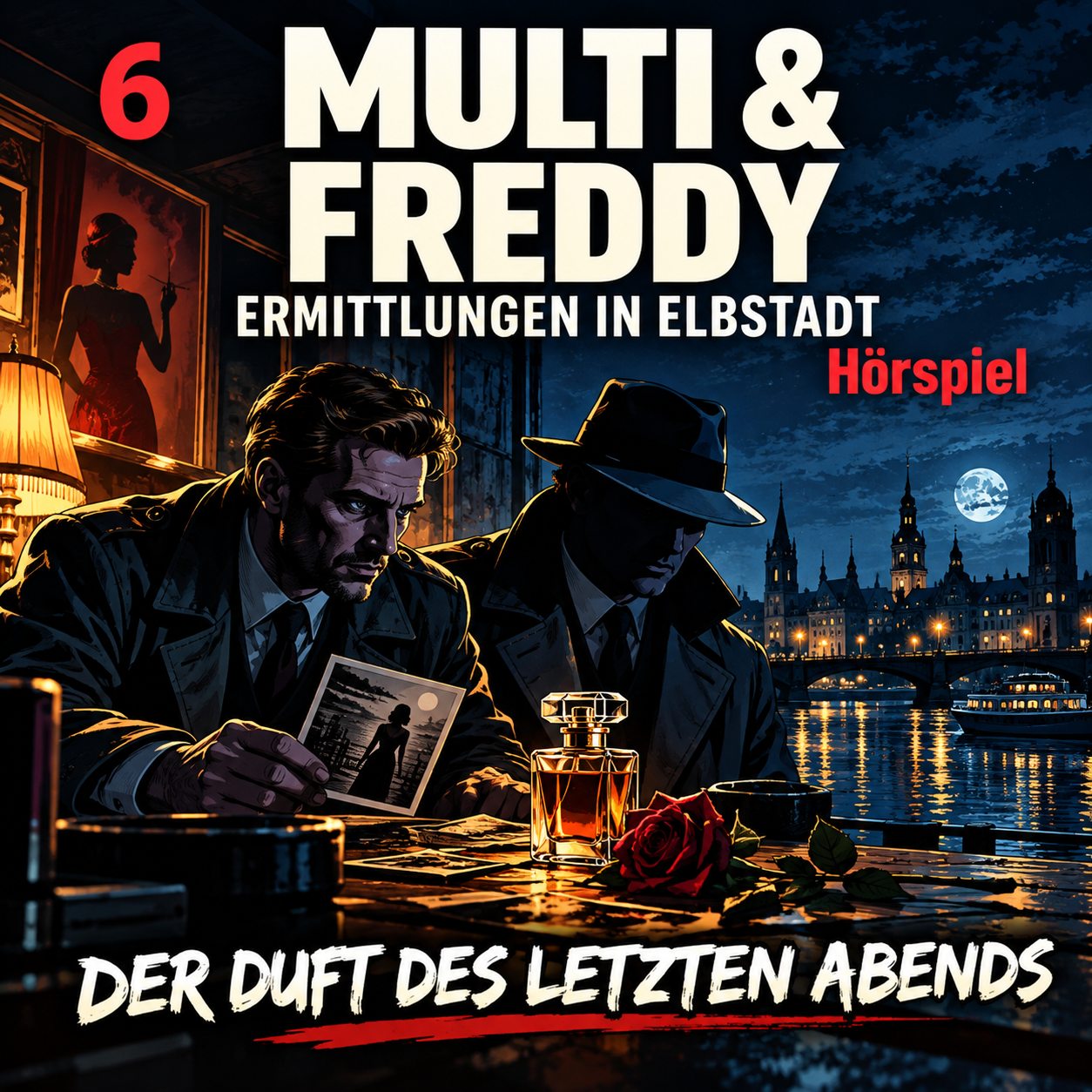 Hörspielcover Multi und Freddy, Folge 10: Der Anruf aus dem Jenseits