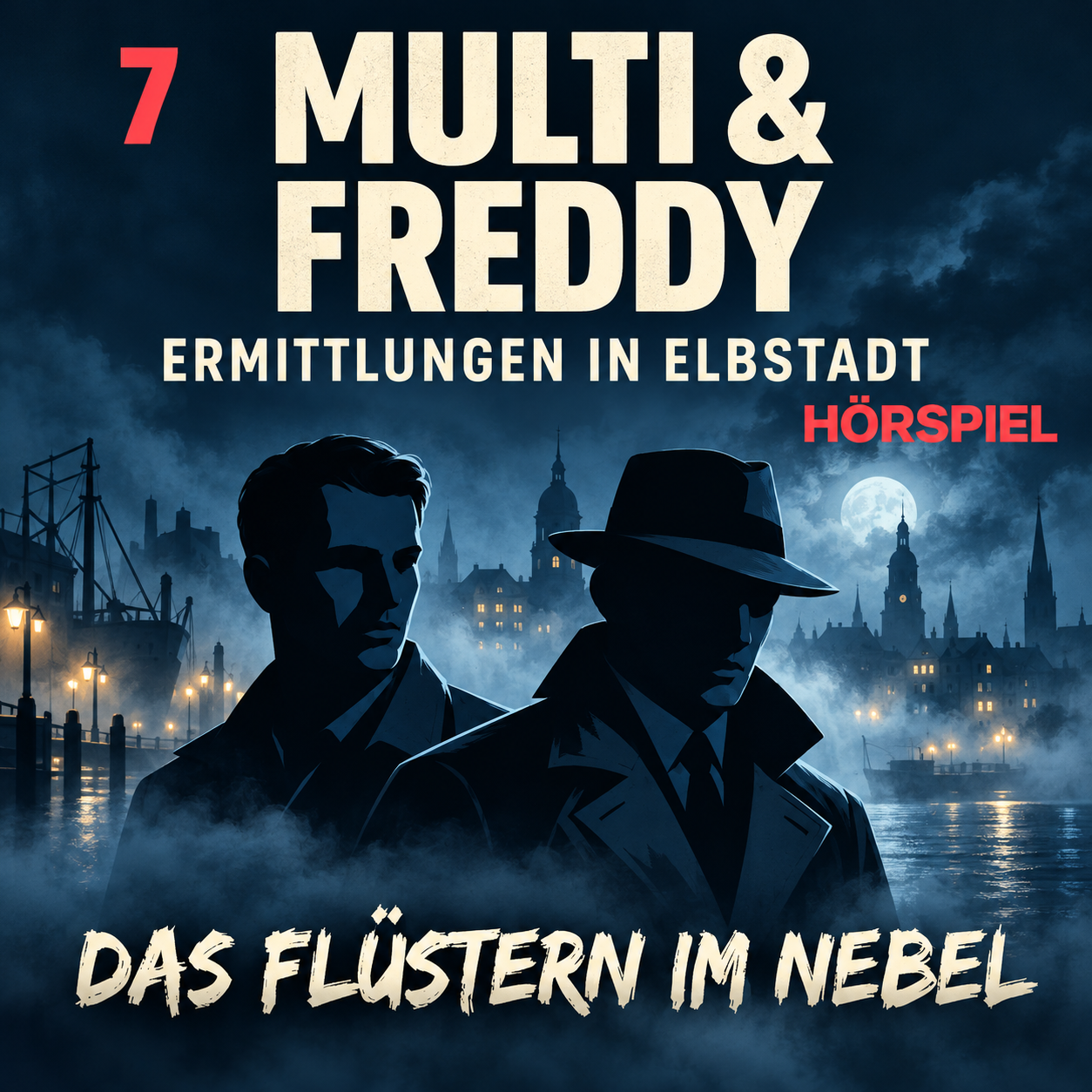 Hörspielcover Multi und Freddy, Folge 10: Der Anruf aus dem Jenseits
