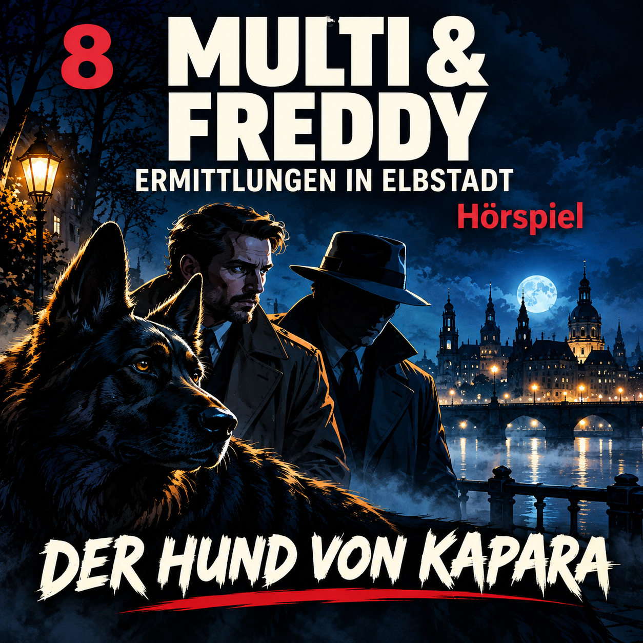 Hörspielcover Multi und Freddy, Folge 10: Der Anruf aus dem Jenseits