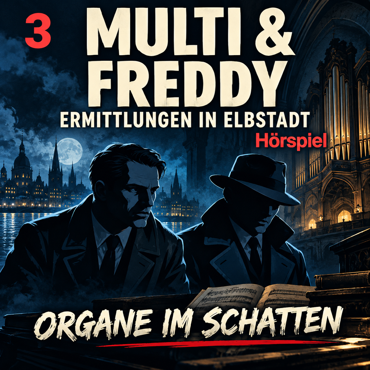 Hörspielcover Multi und Freddy, Folge 10: Der Anruf aus dem Jenseits