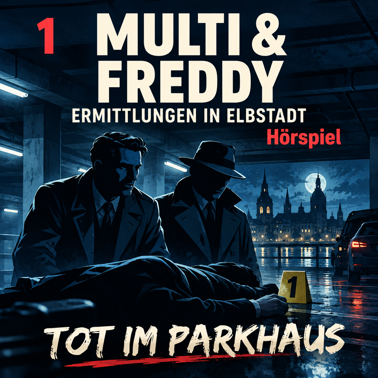 Hörspielcover Multi und Freddy, Folge 10: Der Anruf aus dem Jenseits