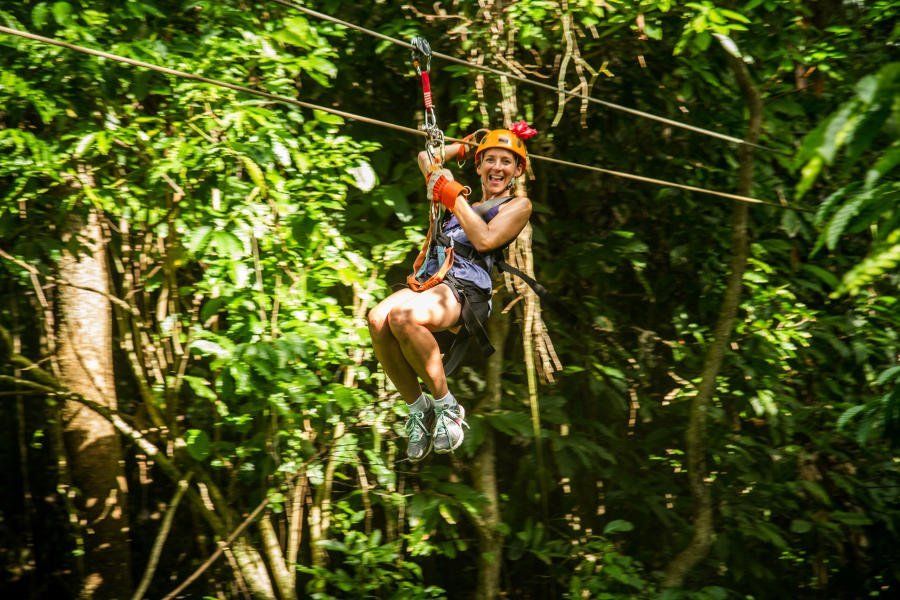 Canopy Adventure Der beste Zipline Ausflug in der Region Punta Cana